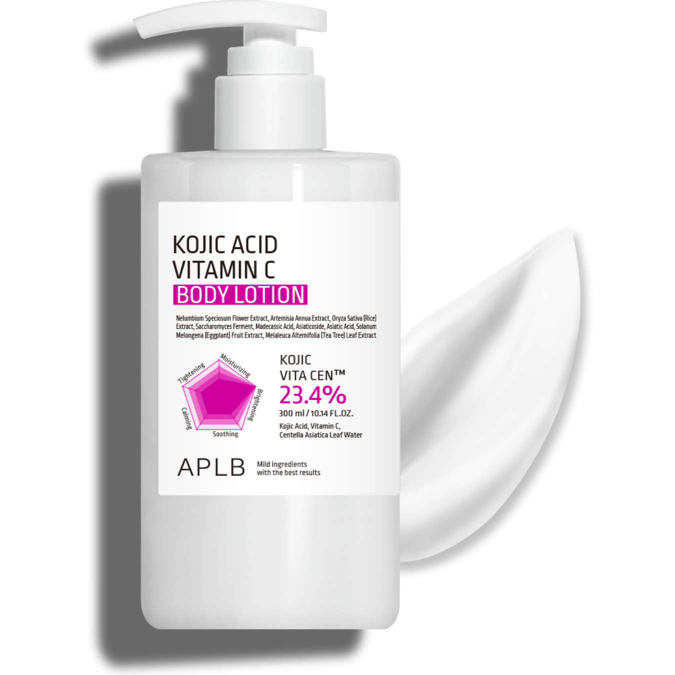 Kojic Acid Vitamin C Body Lotion - Κρέμα σώματος για Ενυδάτωση, Λάμψη και Ομοιόμορφο Τόνο