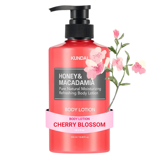 Honey & Macadamia Pure Body Lotion Cherry Blossom – Ενυδατική Λοσιόν Σώματος με Μέλι & Macadamia