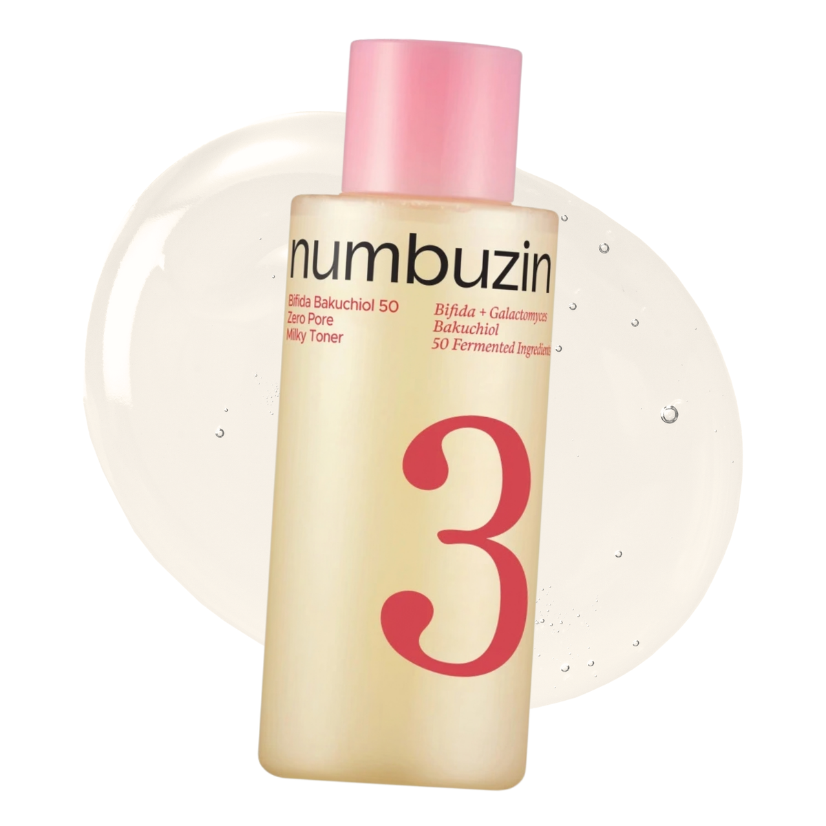No.3 Bifida Bakuchiol 50 Zero Pore Milky Toner – Γαλακτώδες Toner Προσώπου για Πόρους & Λείανση με Bifida και Bakuchiol
