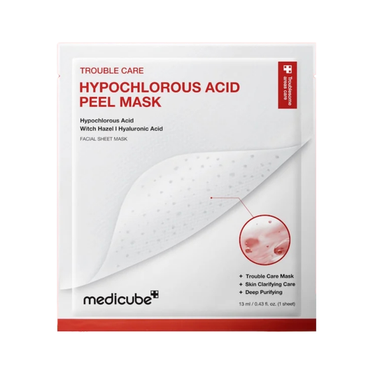 Hypochlorous Acid Peel Mask – Peel-Off Μάσκα Καθαρισμού Πόρων & Σμήγματος με Υποχλωριώδες Οξύ