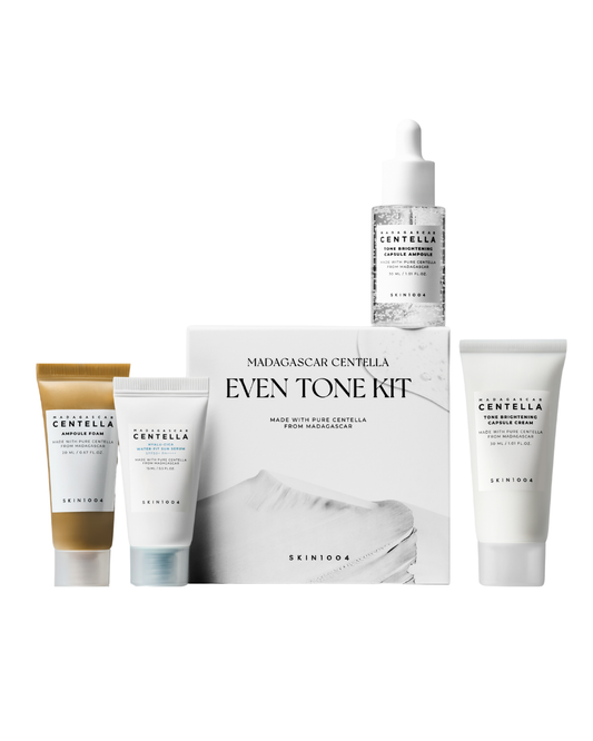 Madagascar Centella Even Tone Kit - Σετ 4 προϊόντων για ομοιόμορφο τόνο επιδερμίδας