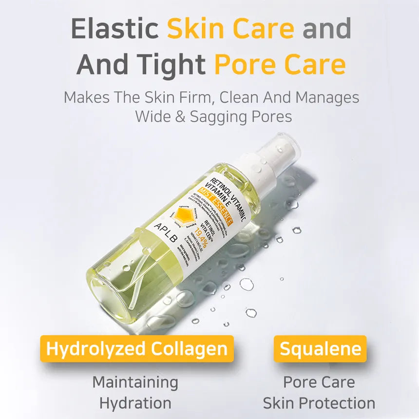 Retinol Vitamin C Vitamin E Mist Essence - Mist με Ρετινόλη, Βιταμίνη C & Βιταμίνη E