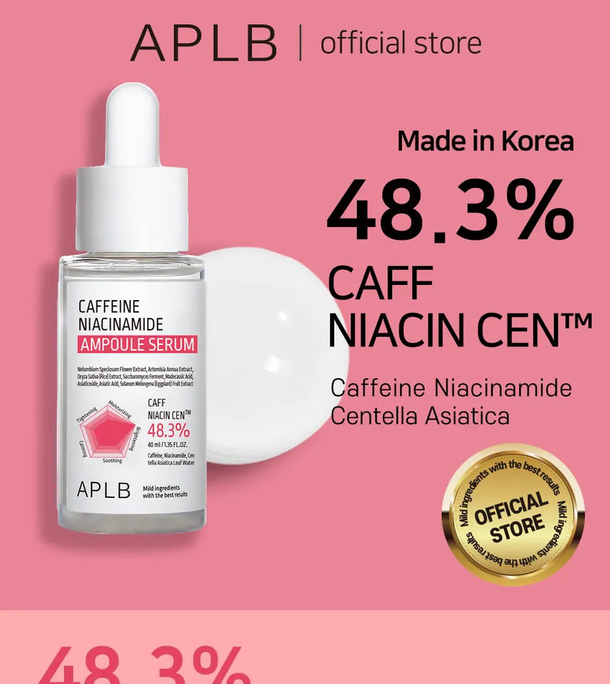 Caffeine Niacinamide Ampoule Serum – Ορός Λάμψης & Αποσυμφόρησης