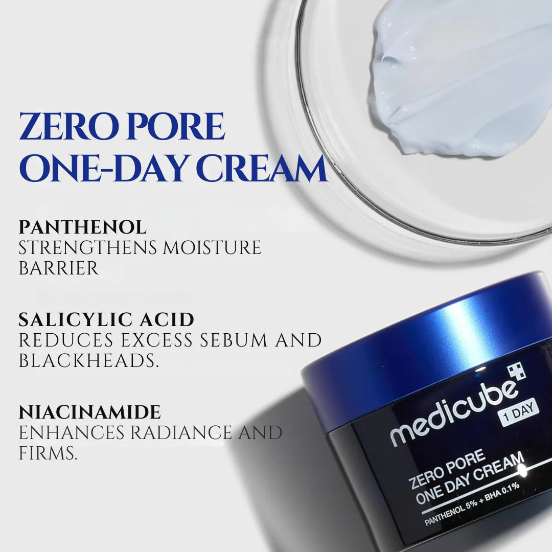 Zero Pore One Day Cream - Ενυδατική κρέμα για μείωση της εμφάνισης των πόρων