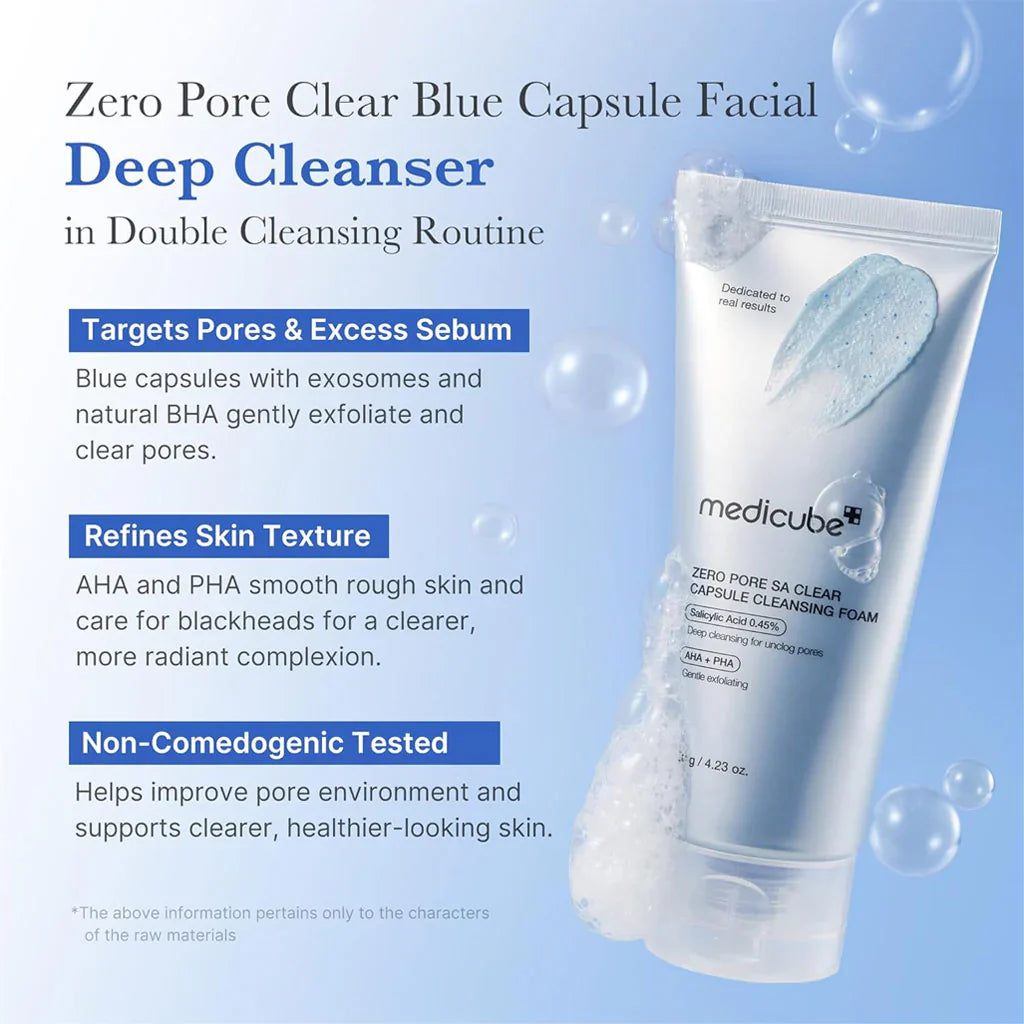Zero Pore Clearing Capsule Cleansing Foam – Αφρός Καθαρισμού Προσώπου για Πόρους & Ατέλειες