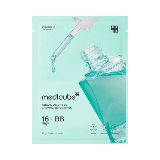 Azelaic Acid 16 BB Calming Serum Mask – Καταπραϋντική Μάσκα Προσώπου με Αζελαϊκό Οξύ για Ατέλειες, Κοκκινίλες & Πόρους