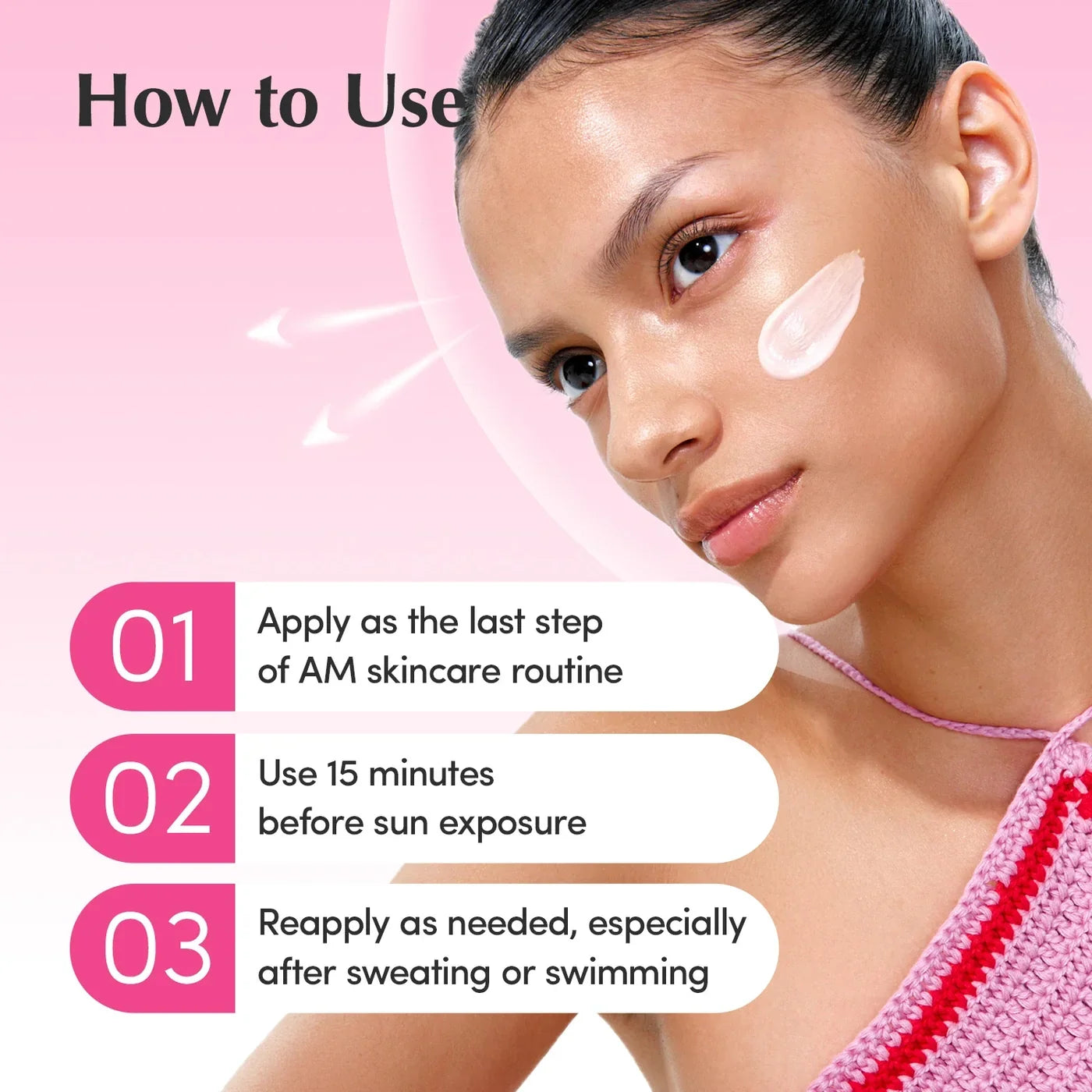 NAD+ Peptide Boosting Sun Serum SPF50+ PA++++ – Αντηλιακό Serum Προσώπου με Pink NAD+ & 13 Πεπτίδια για Ελαστικότητα & Λάμψη