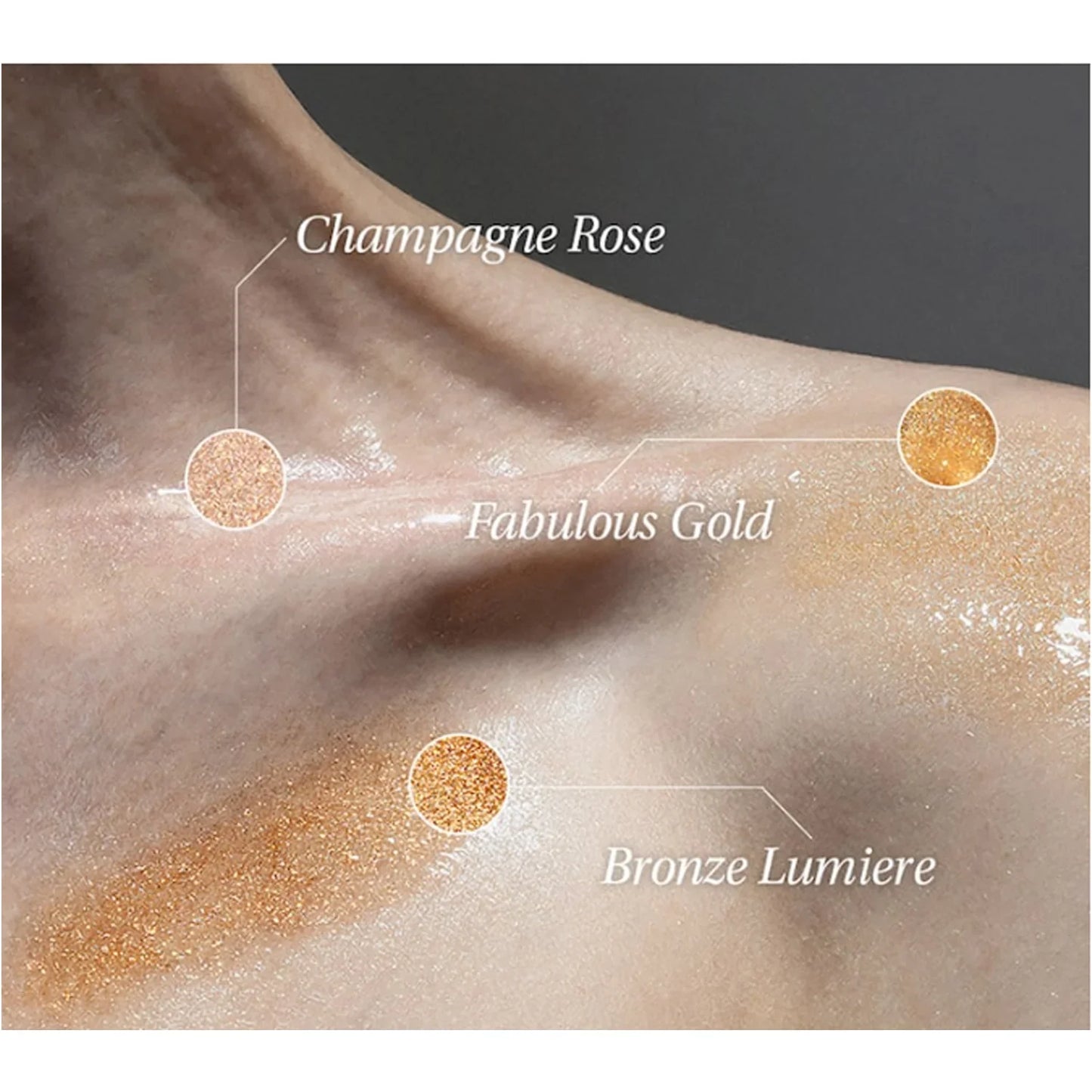 OBJET by Kundal Satin Glow Shimmer Oil Champagne Rose - Shimmer Oil Σώματος