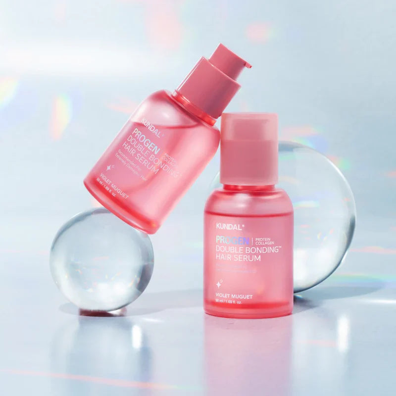 Progen Double Bonding Hair Serum Violet Muguet – Serum Επανόρθωσης με Πρωτεΐνες & Ceramides για Δυνατά & Λαμπερά Μαλλιά