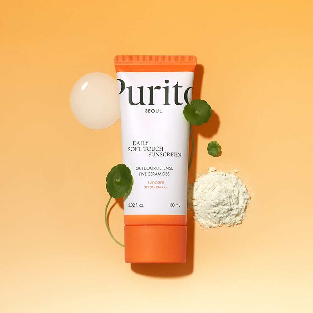 Daily Soft Touch Sunscreen SPF50+ PA++++ - Αντηλιακή Κρέμα Προσώπου με Κεραμίδια & Centella για Καθημερινή Προστασία