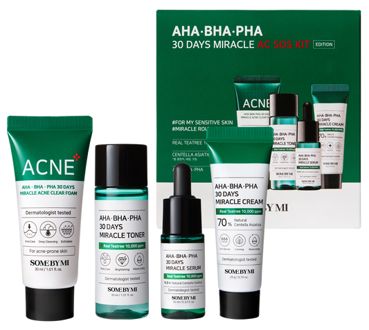 AHA BHA PHA 30 Days Miracle AC SOS Kit