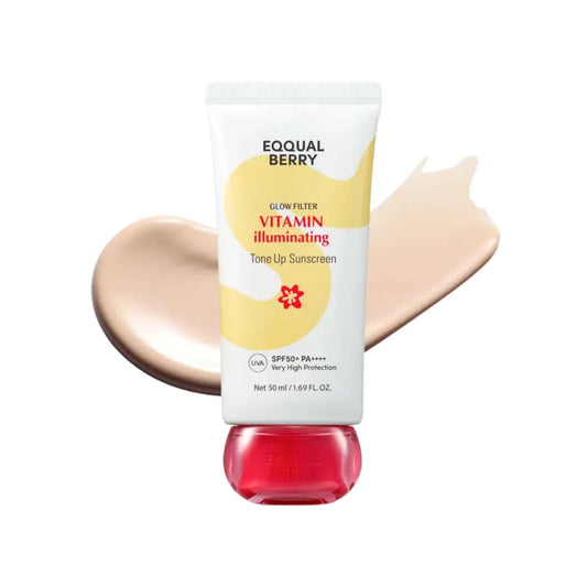 Vitamin Illuminating Tone Up Sunscreen SPF50+ PA++++ – Αντηλιακή Κρέμα Προσώπου Λάμψης & Ομοιόμορφου Τόνου με Νιασιναμίδη & Βιταμίνη C
