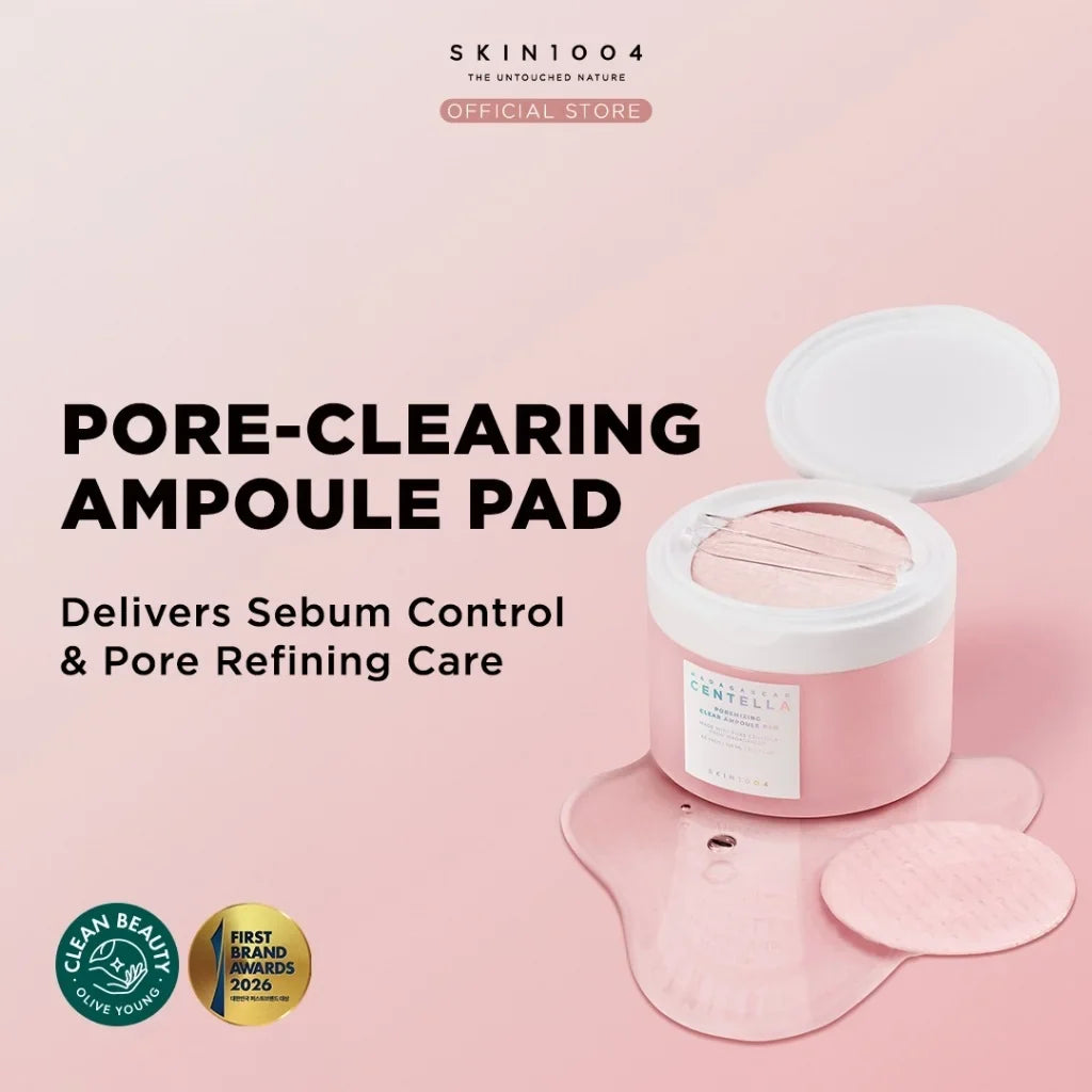 Madagascar Centella Poremizing Clear Ampoule Pad – Απολεπιστικά Toner Pads για Πόρους & Λιπαρότητα