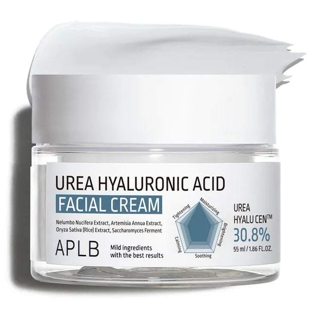 Urea Hyaluronic Acid Facial Cream - Κρέμα Προσώπου με Ουρία & Υαλουρονικό Οξύ