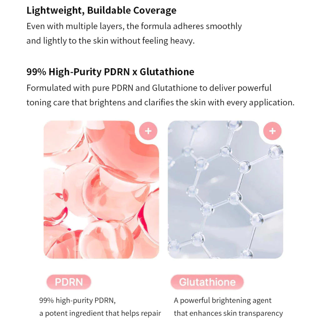 PDRN Pink Tone Up Sun Cream SPF 50+ PA++++ - Αντηλιακό για λάμψη και μείωση λεπτών γραμμών