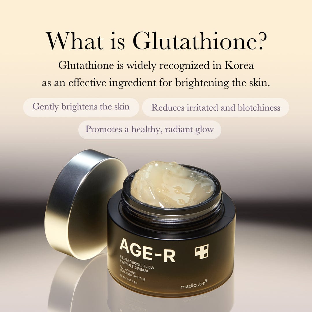 AGE-R Glutathione Glow Capsule Cream - Κρέμα Λάμψης με κάψουλες Γλουταθειόνης