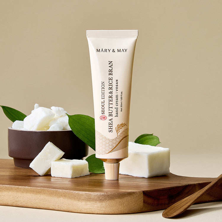 Shea Butter & Rice Bran Hand Cream - Κρέμα για ξηρά και ταλαιπωρημένα χέρια