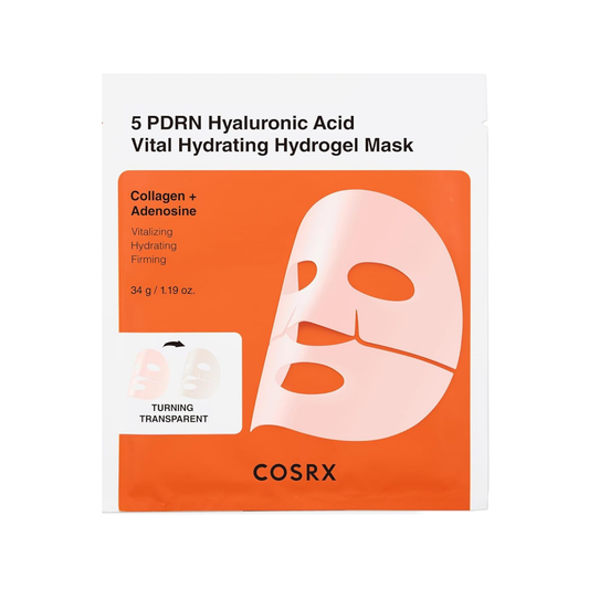 5 PDRN Hyaluronic Acid Vital Hydrating Hydrogel Mask - Ενυδατική & Αναζωογονητική Μάσκα Προσώπου