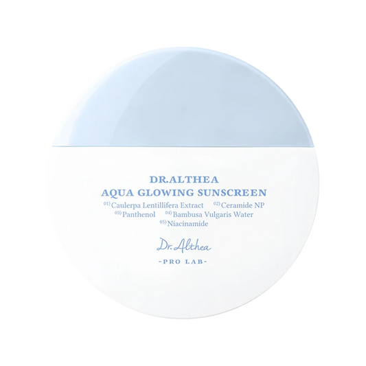 Aqua Glowing Sunscreen SPF50+ PA++++ - Ενυδατικό αντηλιακό με λάμψη και υψηλή προστασία