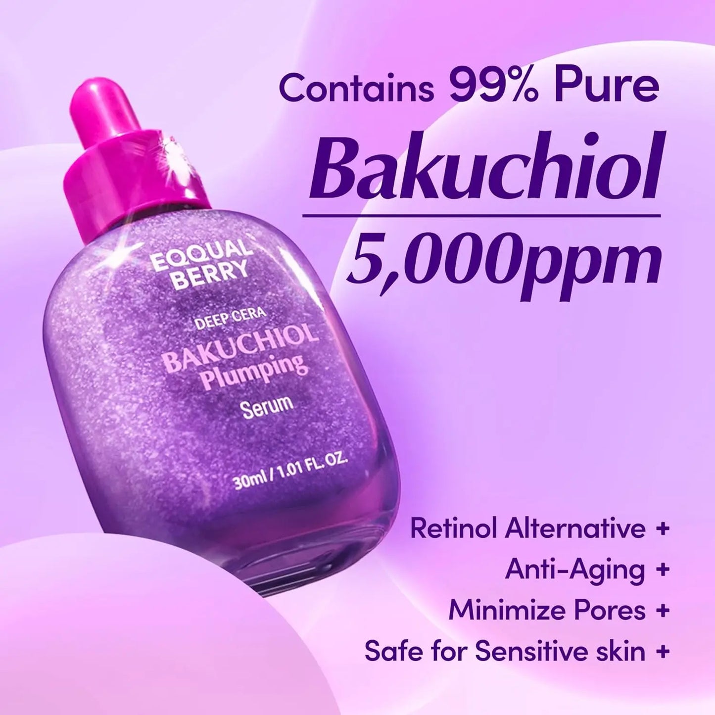 Bakuchiol Plumping Serum – Αντιγηραντικός ορός με μπουκαχιόλη