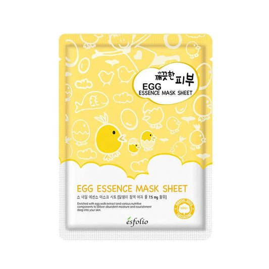 Pure Skin Egg Essence Mask Sheet - Μάσκα ενυδάτωσης για ξηρό δέρμα