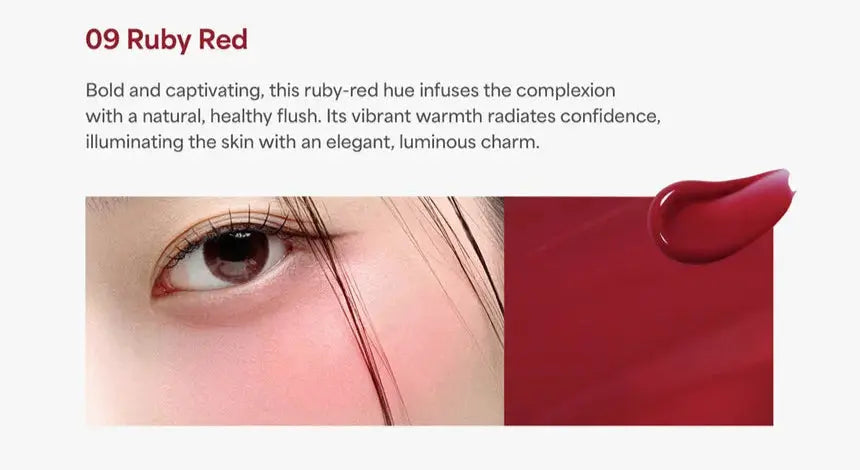 Moist Ampoule Blusher - #09 Ruby Red