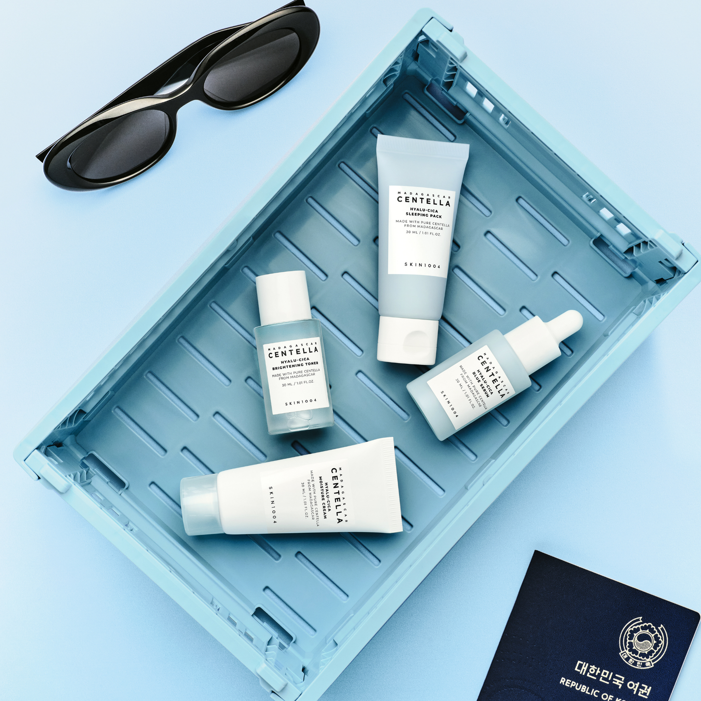 SKIN1004 Madagascar Centella Hyalu-Cica Travel Kit - Σετ Ενυδάτωσης & Καταπράυνσης