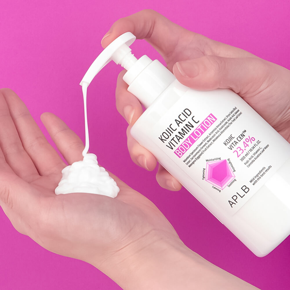 Kojic Acid Vitamin C Body Lotion - Κρέμα σώματος για Ενυδάτωση, Λάμψη και Ομοιόμορφο Τόνο