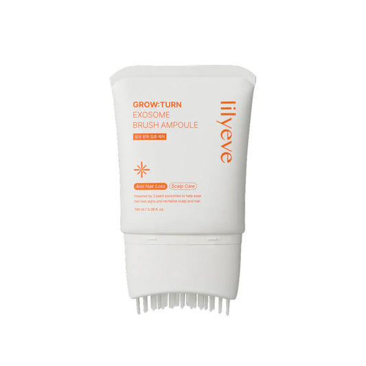 Grow:Turn Exosome Brush Ampoule – Εντατική Αμπούλα Τριχωτού με Exosomes για Ανάπτυξη & Μείωση Τριχόπτωσης