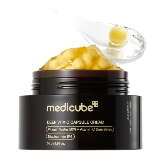Deep Vita C Capsule Cream - Ενυδατική Κρέμα Λάμψης με Βιταμίνη C και Θρεπτικά Έλαια