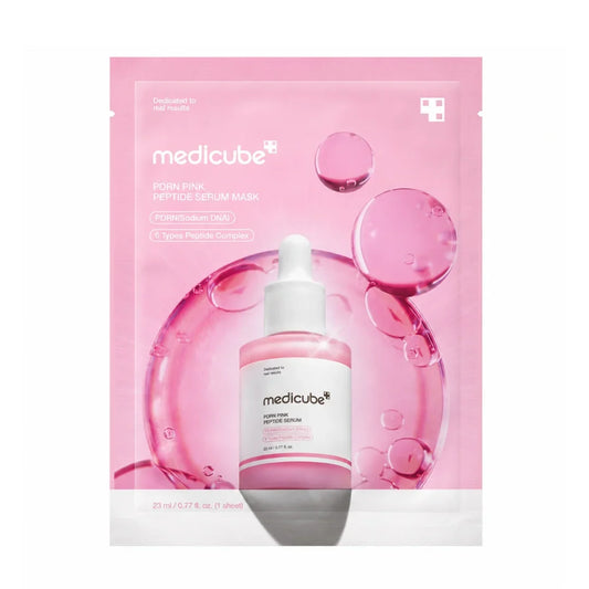 PDRN Pink Peptide Serum Mask – Ενυδατική Υφασμάτινη Μάσκα Λάμψης & Ελαστικότητας με PDRN & Πεπτίδια