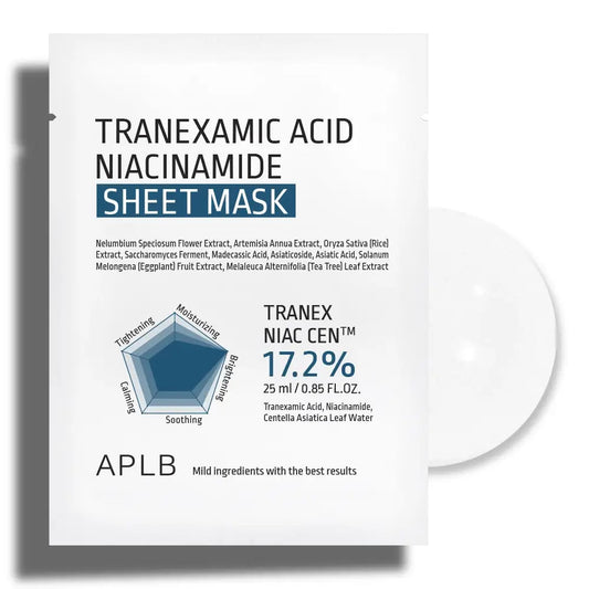 Tranexamic Acid Niacinamide Sheet Mask - Μάσκα Προσώπου για Λάμψη & Ομοιόμορφο Τόνο