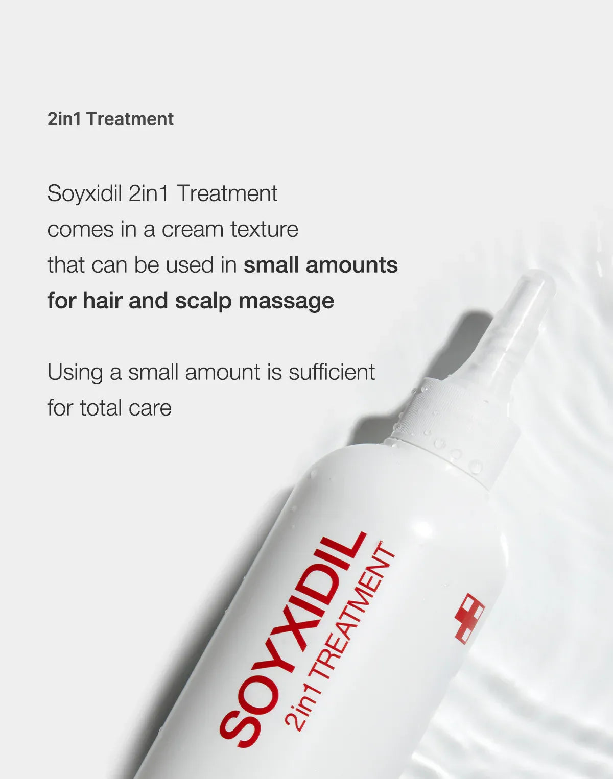 SOYXIDILL 2in1 Treatment - Θεραπεία 2 σε 1 για Μαλλιά και Τριχωτό – Πιο Πυκνά, Υγιή Μαλλιά