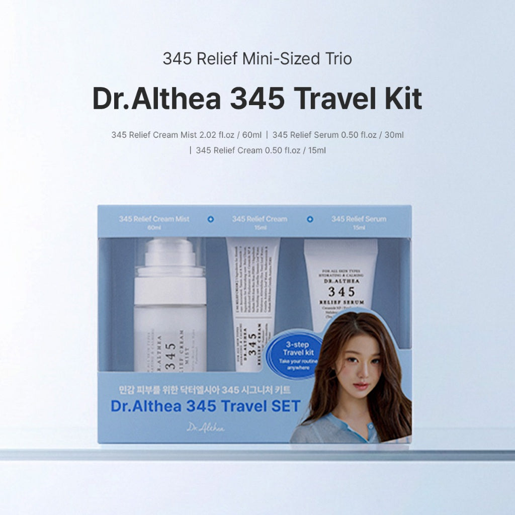 345 Relief Travel Kit (JANG WONYOUNG Photocard Ver) -     Ολοκληρωμένο Travel Set για Ενυδάτωση & Καταπράυνση