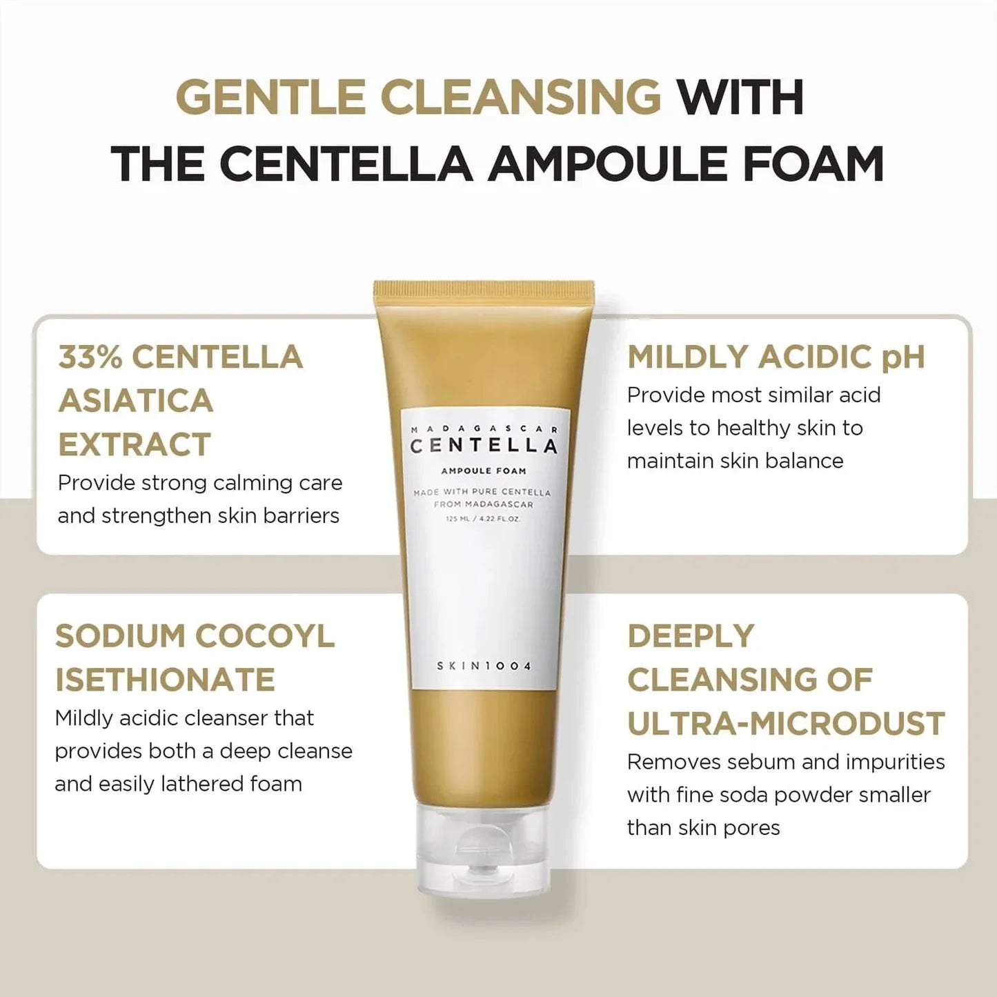 Madagascar Centella Ampoule Foam