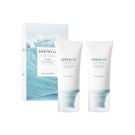 2X Madagascar Centella Hyalu-Cica Water-Fit Sun Serum - 2 τεμάχια Αντηλιακά με υαλουρονικό και σεντέλα