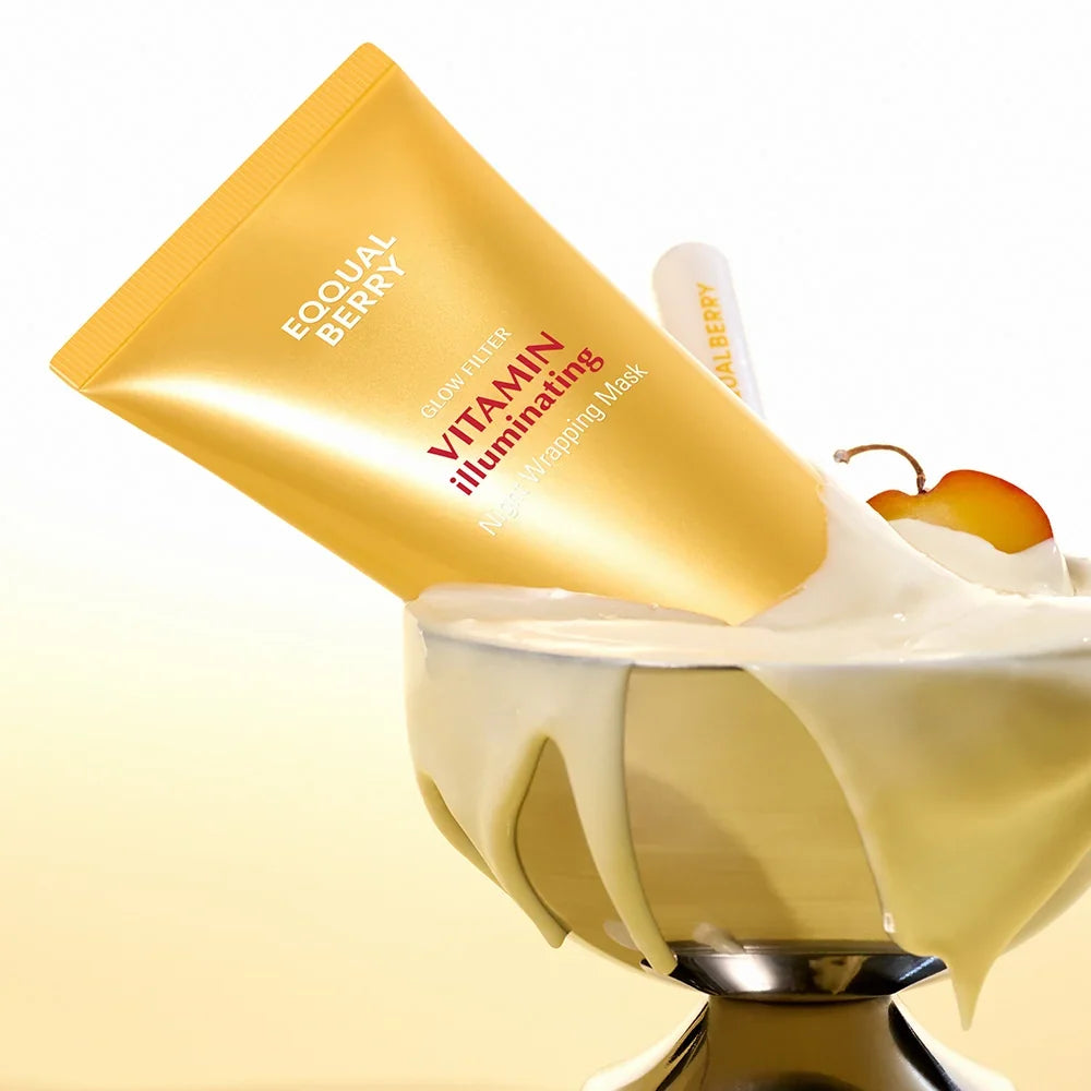 Vitamin Illuminating Night Wrapping Mask – Μάσκα Νύχτας Λάμψης Peel-Off με 65% Acerola Water, Βιταμίνη C & Νιασιναμίδη