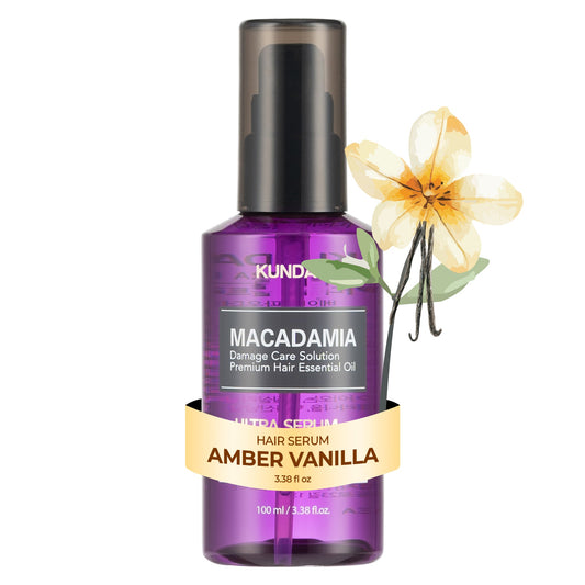 Macadamia Hair Serum Amber Vanilla - Εντατικό Serum Μαλλιών με Έλαιο Macadamia